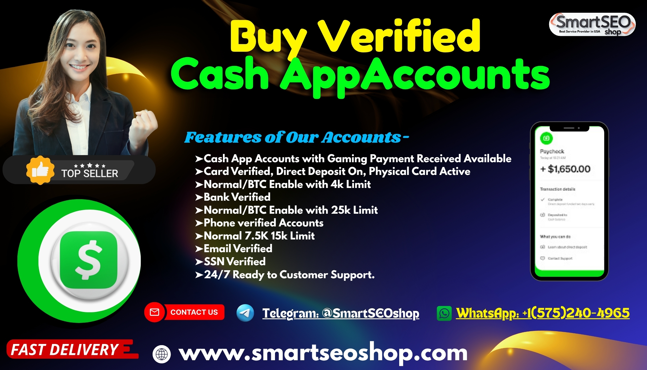 Buy Verified Cash App Accounts
