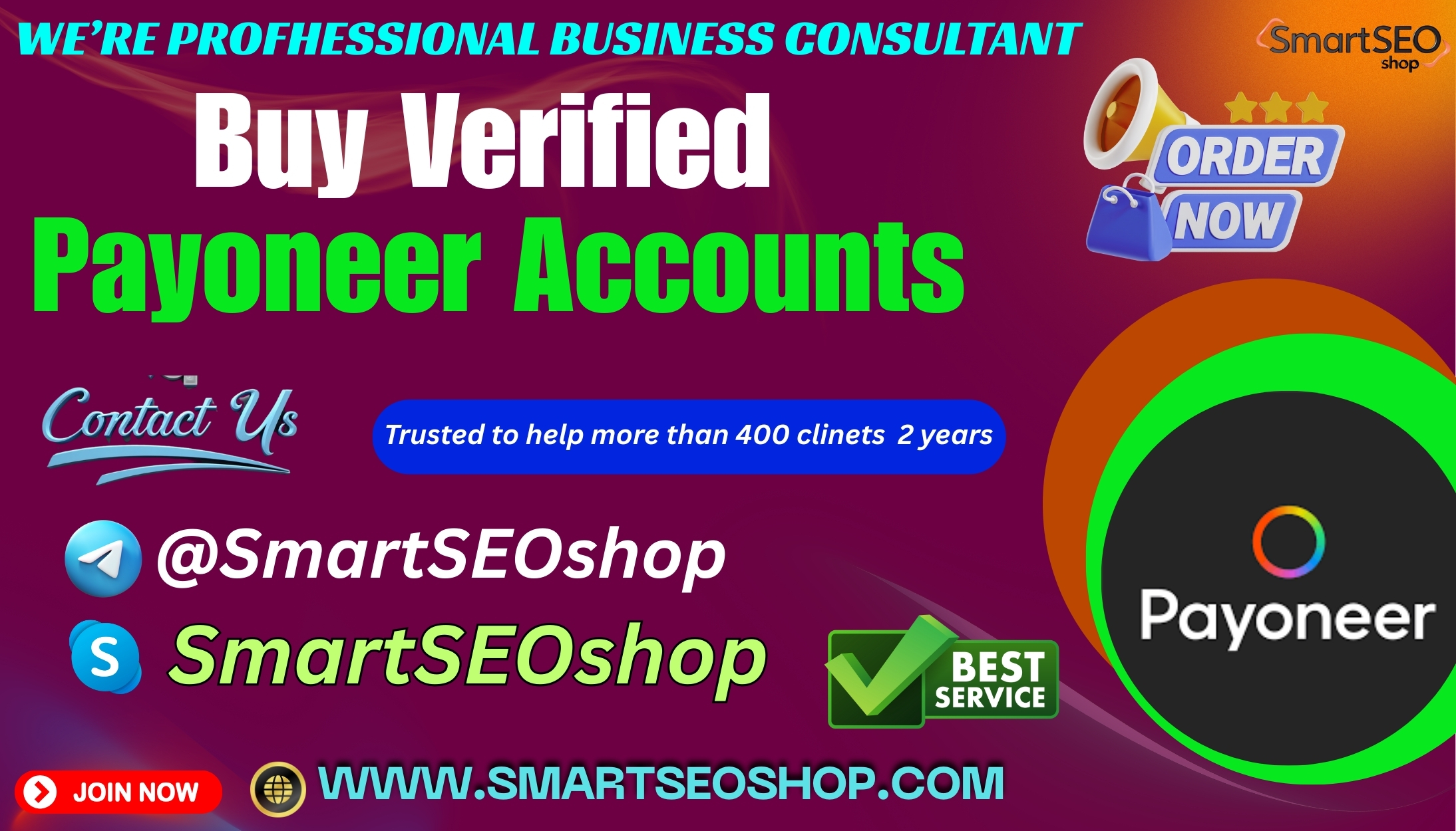 Buy Verified Payoneer Accounts
