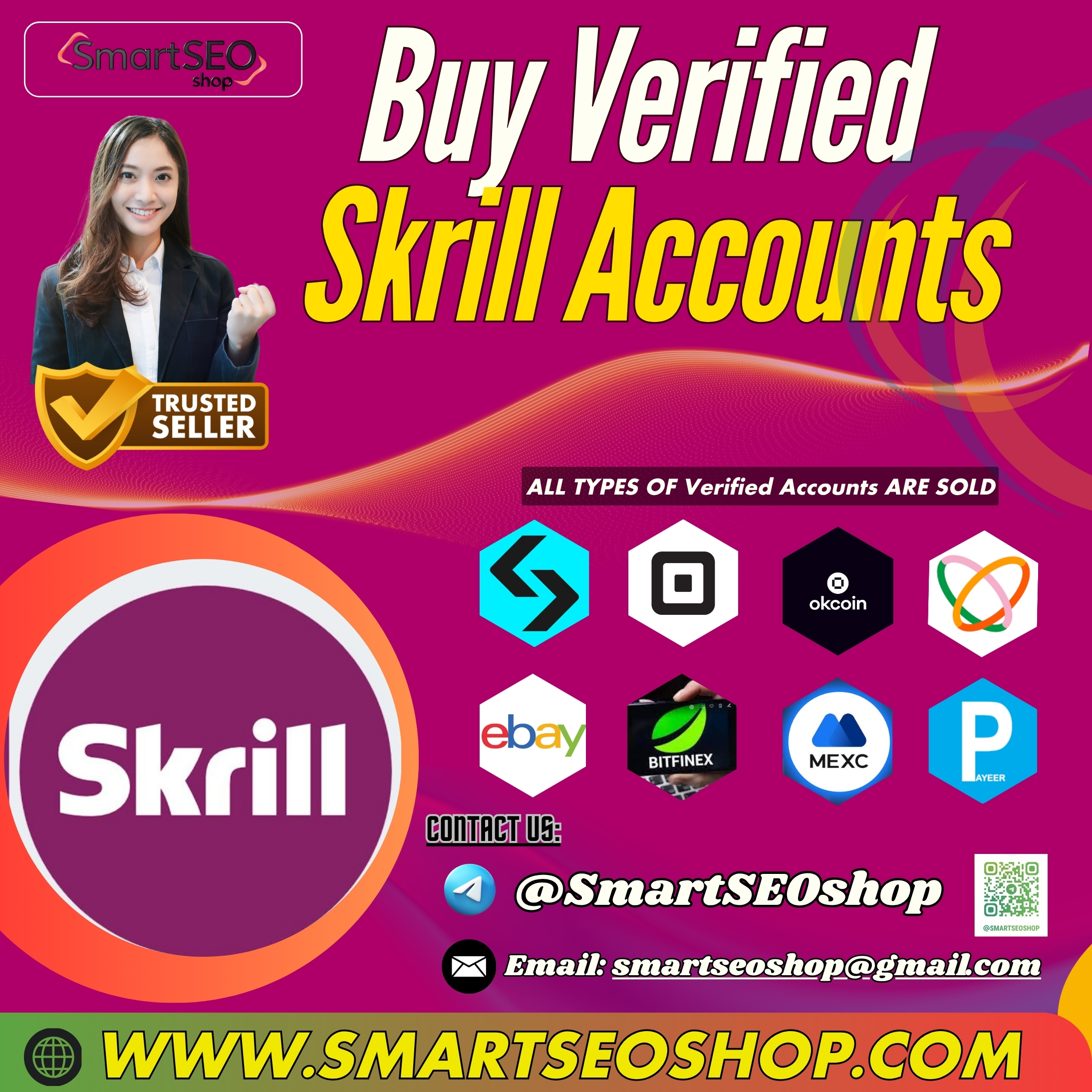 Buy Verified Skrill Accounts