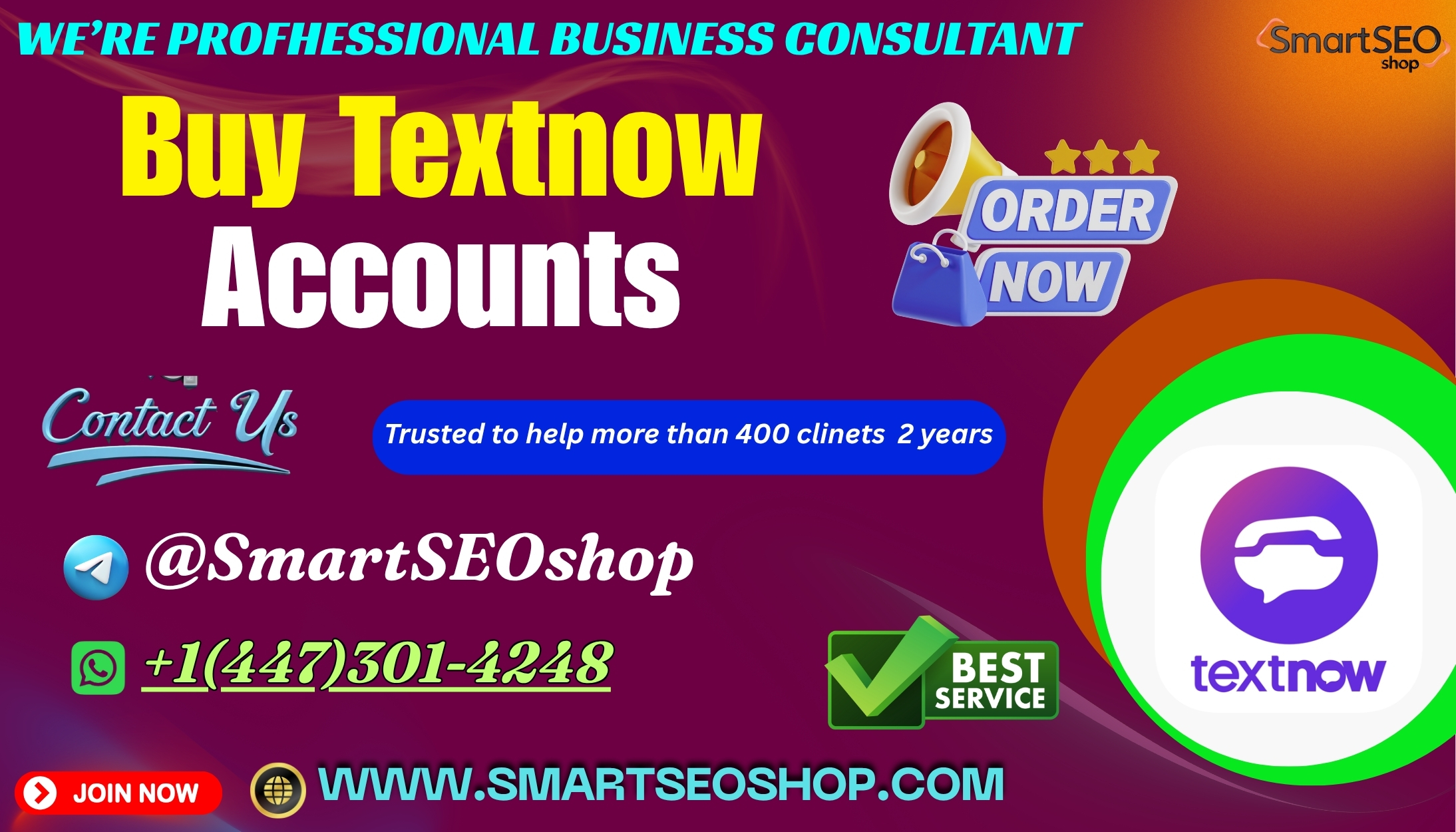 Buy Textnow Accounts