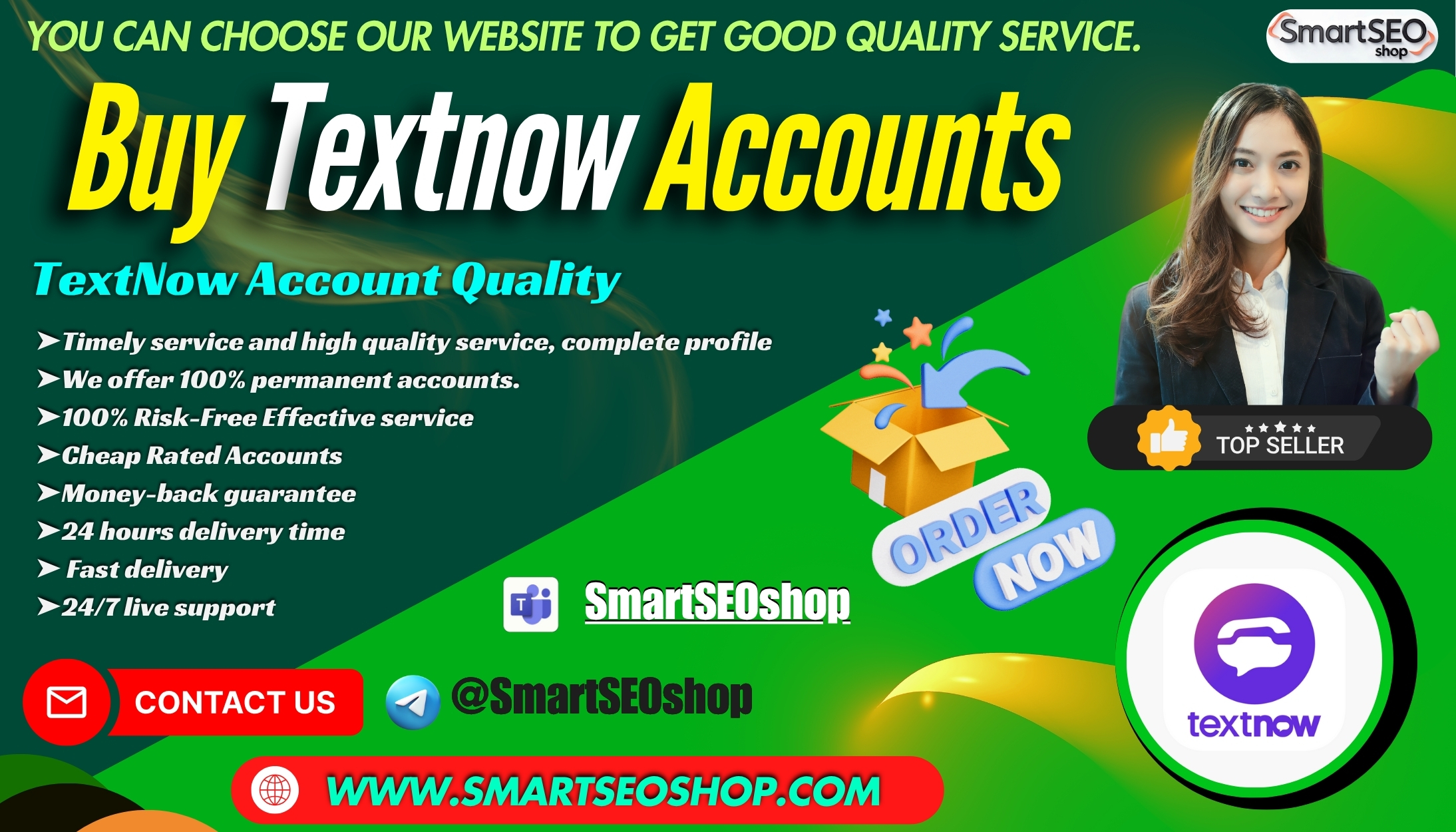 Buy Textnow Accounts