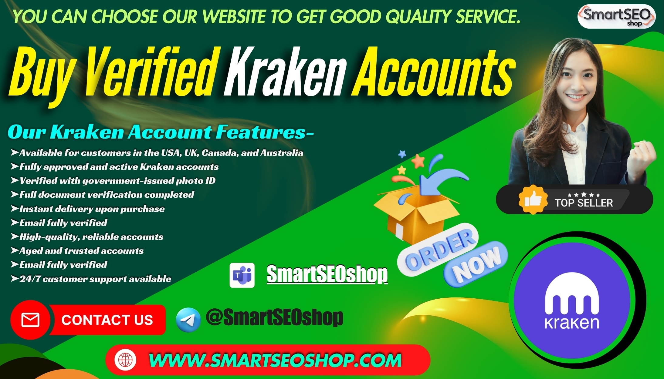 Buy Verified Kraken Accounts