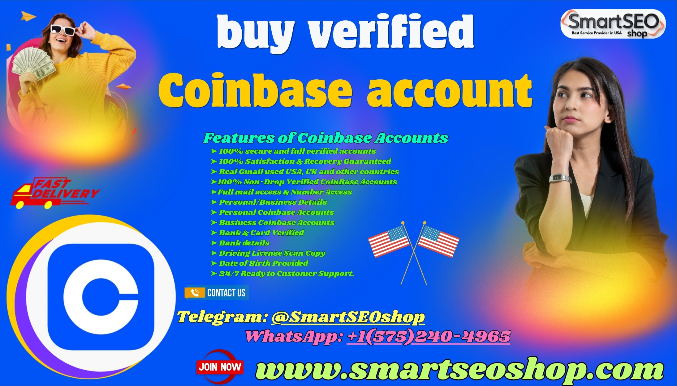 buy verified Coinbase account